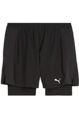 PUMA Shorts de running “2 en 1” VELOCITY para hombre en Talla Chico en Negro |