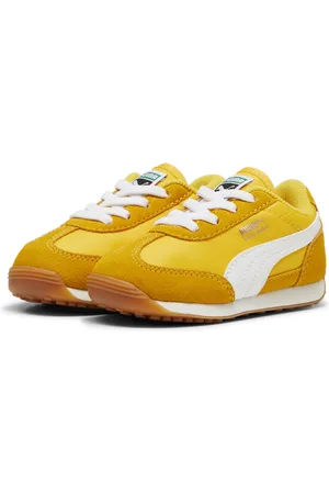 PUMA Tenis Bebé Easy Rider Vintage en Talla 10 en Naranja |