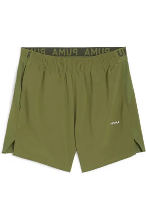 PUMA Shorts con pierna de 12cm para hombre Ultrabreathe Stretch en Talla Chico en Verde |