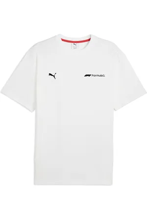 PUMA Playera polo F1® Essentials para hombre en Talla Chico en Blanco |