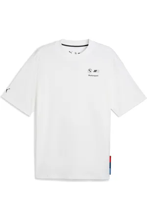 PUMA Playera BMW M Motorsport Color Splash Hombre en Talla Chico en Blanco |