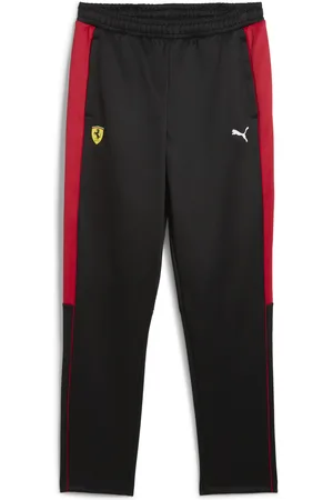 PUMA Pants de la Scuderia Ferrari Race MT7 para hombre en Talla Chico en Negro |