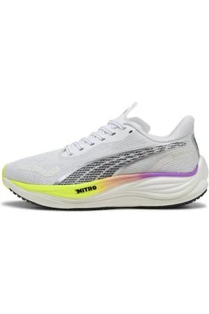 PUMA Tenis de Running para Mujer Velocity Nitro 3 en Talle 22 en Blanco/pure Magenta