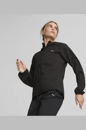 PUMA Chamarra Run Fav para Mujer en Talle Chica Negro