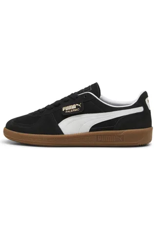 PUMA Tenis Palermo en Talle 23 Negro/ Blanco