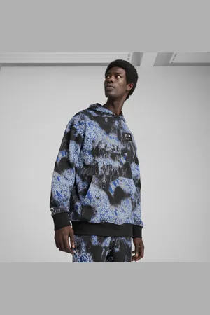 PUMA Sudadera Estampada Bmw M Motorsport Colour Splash para Hombre en Talle Chica Negro