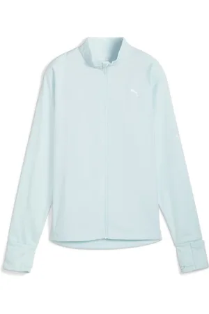 PUMA Chamarra Run Grid para Mujer en Talle Mediana