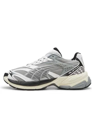 PUMA Tenis deportivas Velophasis Nacidas en La Década de 2000 Talle 31 Blanco/cool Mid Gris