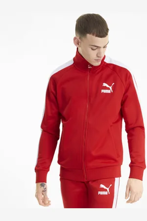 PUMA Chamarra de Pista Iconic T7 para Hombre en Talle Chica en