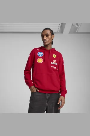PUMA Sudadera de Scuderia Ferrari 2025 Team para Hombre en Talle Chica