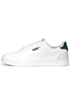 PUMA Shuffle en Talle 22 en Blanco/vapor Gray/archive Verde