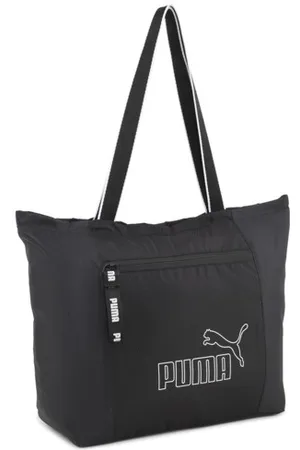 PUMA Bolso Grande Estilo Shopper Core Base para Mujer en Negro