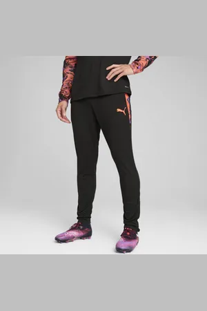 PUMA Pants de Fútbol Individualcup para Hombre en Talle Chica Negro