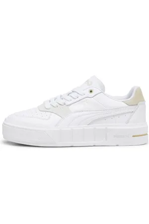 PUMA Tenis Cali Court Match para Mujer en Talle 27 Blanco/granola