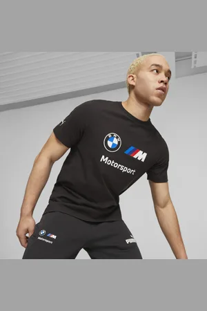 PUMA Playera Con El Logotipo Bmw M Motorsport Ess en Talle Chica en Negro