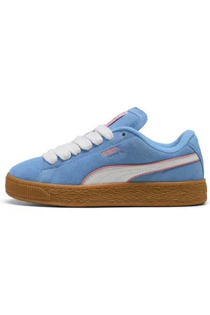 PUMA Tenis Suede XL Sk8 para Mujer en Talle 27 Team Light Blue/gum