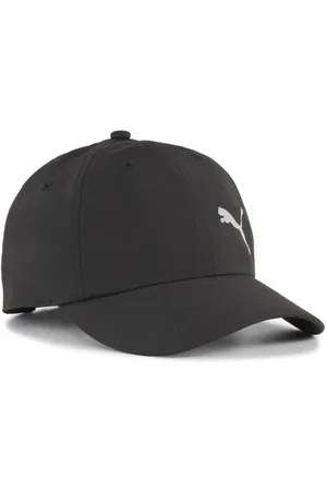 PUMA Gorra de Algodón Con Visera en Negro