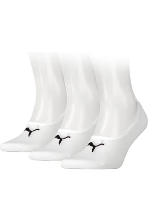 PUMA Calcetines Invisibles Footie 3 Pares en Talle 3.5-6