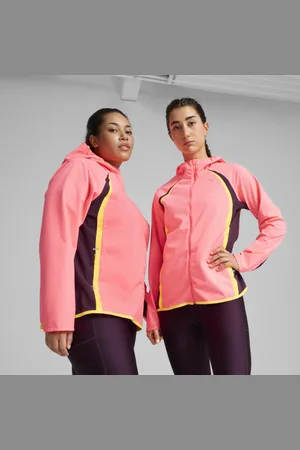PUMA Chamarra Impermeable para Mujer Run en Talle Chica