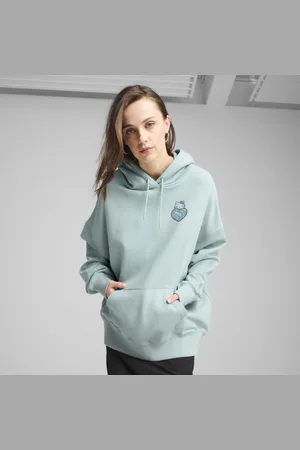 PUMA Sudadera Oversized para Mujer X Hello Kitty en Talle Mediana en