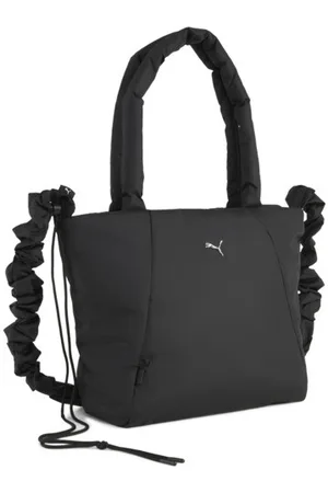 PUMA Bolso Shopper Pequeño Holgado para Mujer en Negro