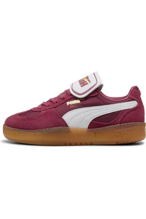 PUMA Tenis Palermo Moda Tongue para Mujer en Talle 23 Port/ Blanco