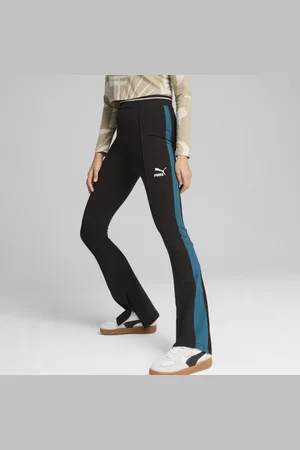 PUMA Leggings Acampanados Play Loud T7 para Mujer en Talle Mediana Negro