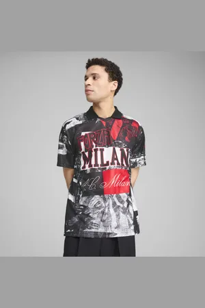 PUMA Camiseta Retro Ac Milan Ftblnrgy+ para Hombre en Talle Chica