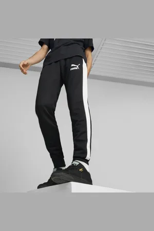 PUMA Pants Deportivos Iconic T7 para Hombre en Talle XL en Negro
