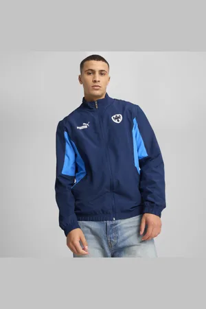 PUMA Chamarra C.f. Monterrey Ftblarchive para Hombre en Talle Chica Persian Azul/ignite Azul