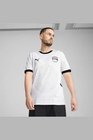 PUMA Jersey Egipto 2025 Segunda Equipación para Hombre en Talle Grande Blanco/sand Dune