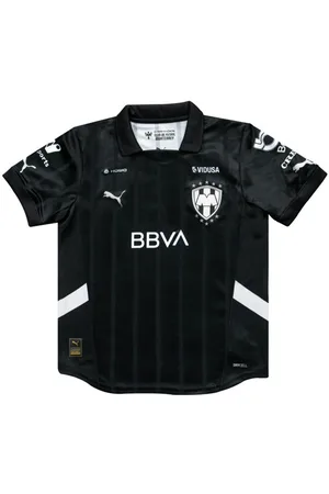 PUMA Jersey Monterrey Niño Alternativo Réplica 24/25 en Negro