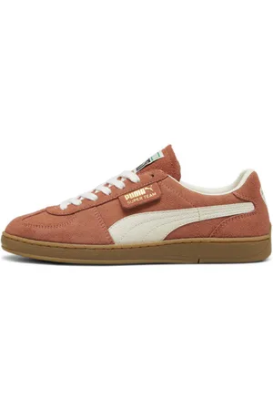 PUMA Tenis de Gamuza Super Team en Talle 22 deeva Peach/ Blanco