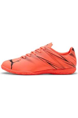 PUMA Tacos de Futbol Attacanto It en Talle 28 Glowing Red/ Negro