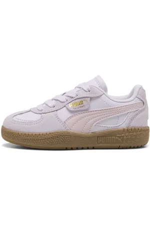 PUMA Tenis Palermo Moda para Niñas en Talle 21.5 Lilac Frost/rose Mauve