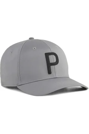 PUMA Gorra de Golf Heritage P Tech para Hombre en Talle Adult Slate Sky/ Negro