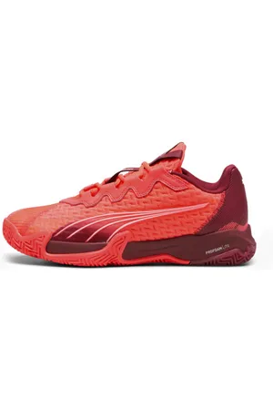 PUMA Tenis Nova Elite Padel en Talle 25 Glowing Red/dark Crimson/ Blanco