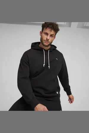 PUMA Sudadera Mmq para Hombre en Talle Mediana Negro