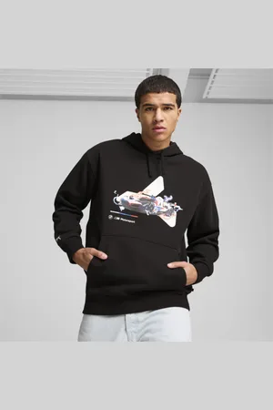 PUMA Sudadera para Hombre Bmw M Motorsport en Talle Chica Negro