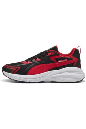 PUMA F1 Hypnotic Ls Sneakers en Talle 28.5 Negro/pop Rojo