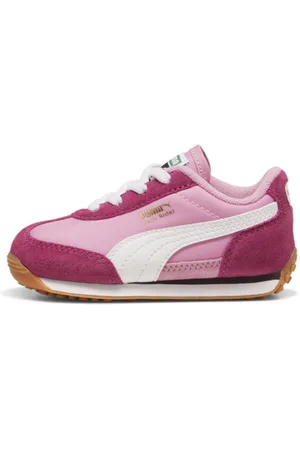 PUMA Tenis Infantiles Easy Rider Vintage en Talle 10 Mauved Out/ Blanco