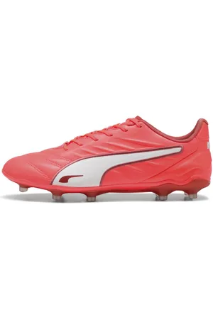 PUMA Tacos de Fútbol King Pro Fg/ag en Talle 26.5 Glowing Red/ Blanco/red Fire