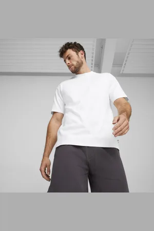 PUMA Playera para Hombre Mmq en Talle Mediana Blanco