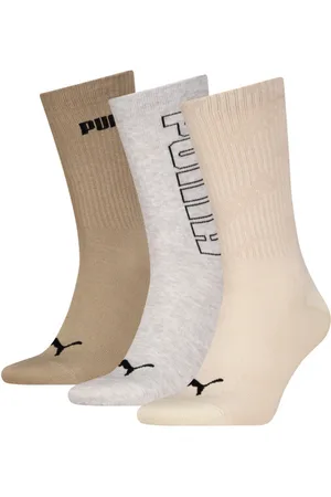 PUMA Pack 3 Pares de Calcetines Unisex en Talle 7-9