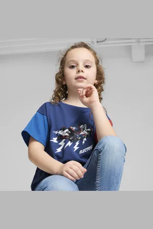 PUMA Playera Niños Bmw M Motorsport en Talle 2T Pro Blue/m Color