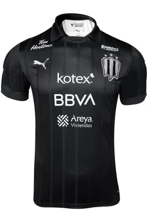 PUMA Jersey para Hombre Edición Rayadas Alternativo Réplica 24/15 en Talle Chica Negro