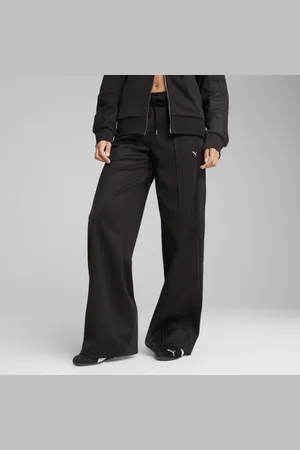 PUMA Pantalones T7 para Mujer en Talle XL Negro