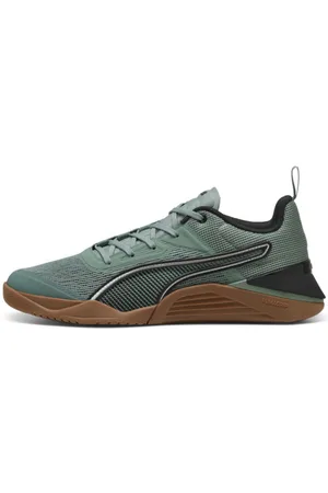 PUMA Tenis de entrenamiento para Hombre Fuse 3.0 en Talle 30 Verde Moon/ Negro/gum