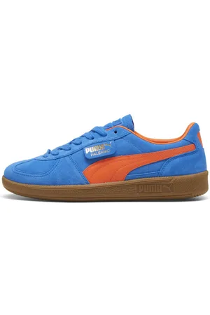 PUMA Tenis Palermo en Talle 24 Hyperlink Blue/flame Flicker/gum