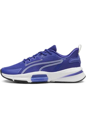 PUMA Tenis de entrenamiento para Hombre Pwrframe Tr 3 en Talle 25.5 Lapis Lazuli/ Blanco/vapor Gris